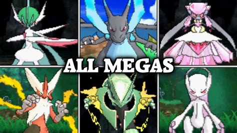 pokemon sun mega evolution|all 48 mega evolutions.